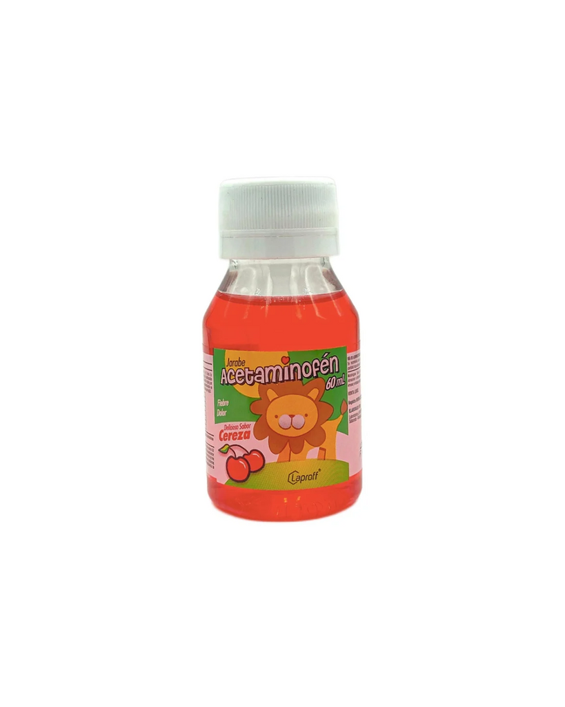 Acetaminofen 150Mg/5Ml(3%) Jarabe Frasco X 60Ml Laproff