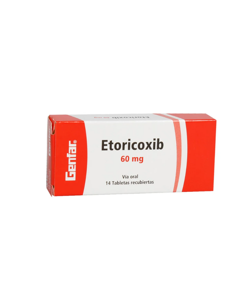 Etoricoxib 60 Mg Tableta Recubierta Genfar