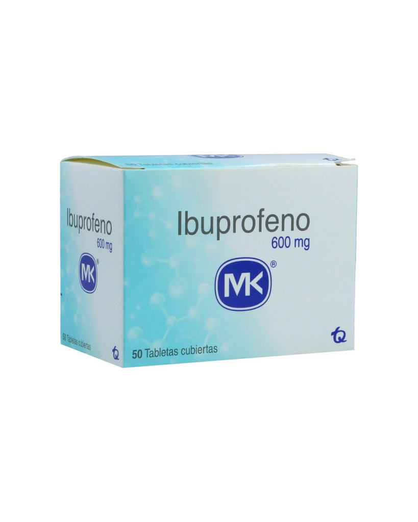 Ibuprofeno Tabletas Cubiertas 600Mg Blister X 10