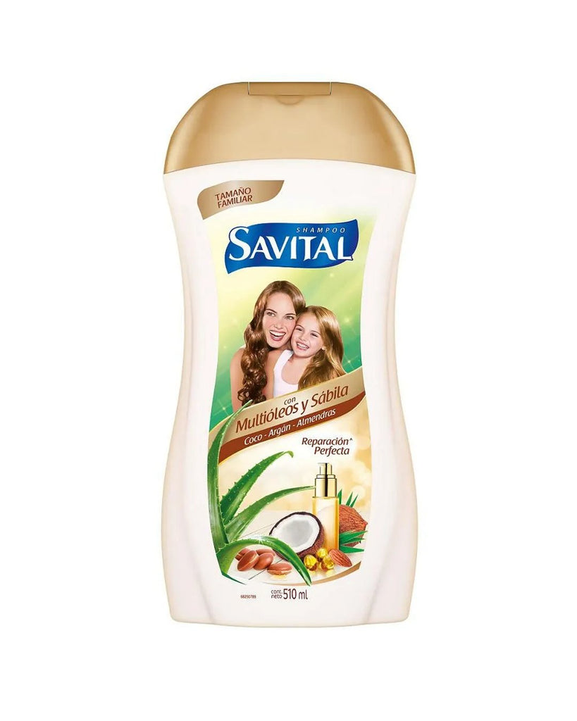 Shampoo Savital multioleos y sabila