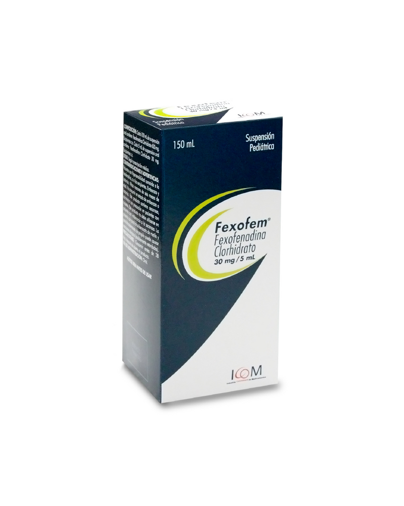 Suspensión Pediátrica Fexofem 30 Mg/5 Ml Icom X 150 Ml