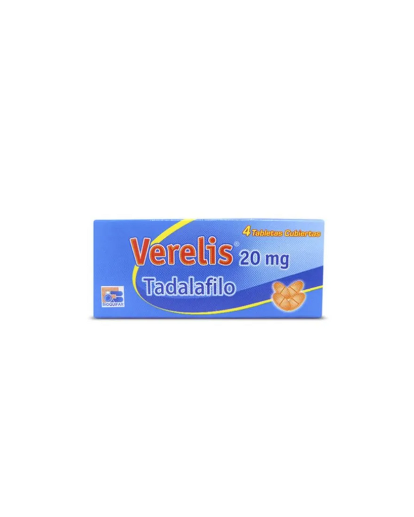 VERELIS (TADALAFILO) 20 MG