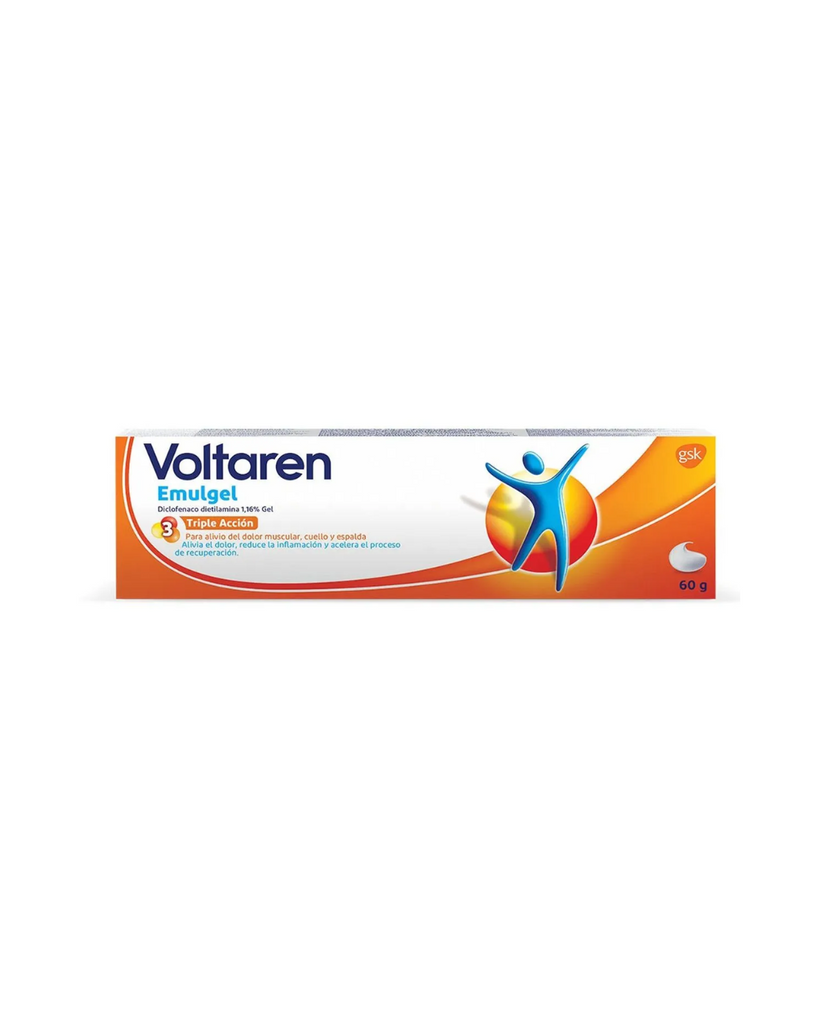 Voltaren 0,01 Gel Tópico Tubo X 60Gr