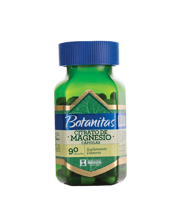 Magnesio Citrato 490 mg 90 Cápsulas Medick