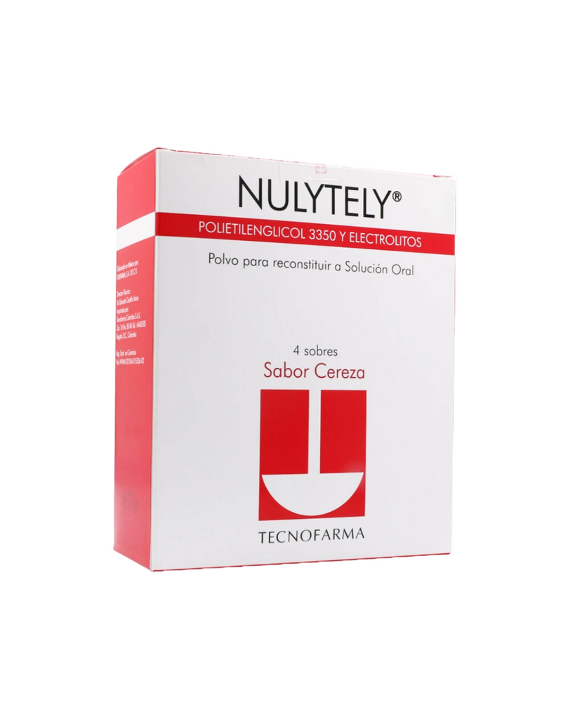 Nulytely Polvo Caja X 4 Sobres Cereza