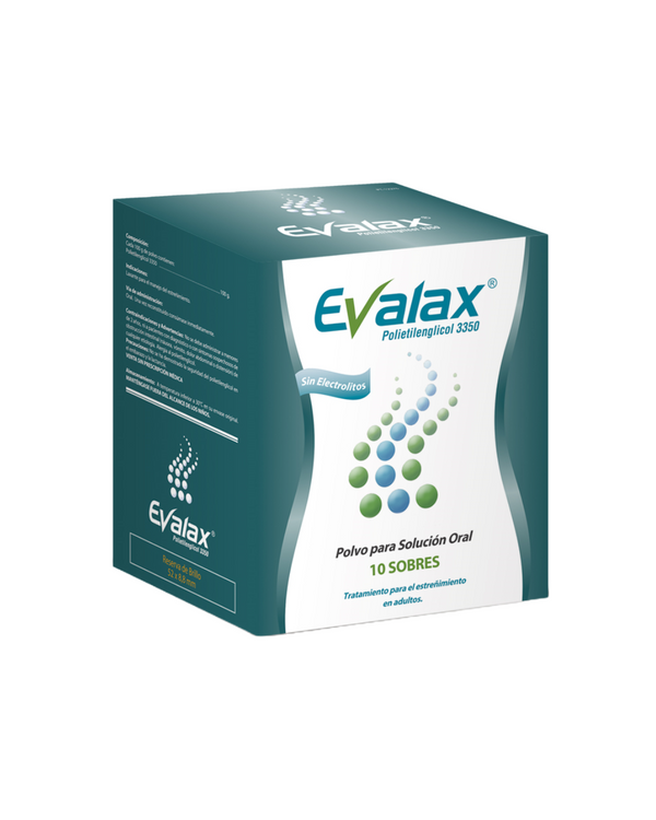 Evalax polvo susp oral x 10 sobres 17 gr