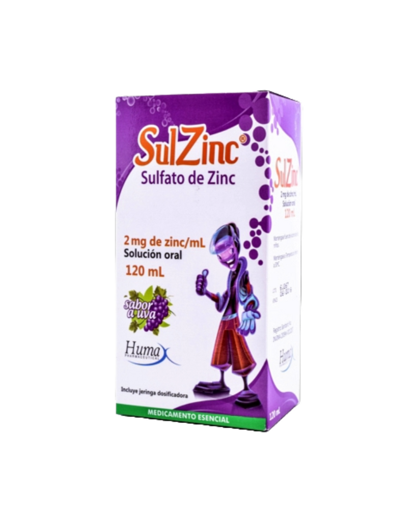 Sulzinc jarabe x 120 ml