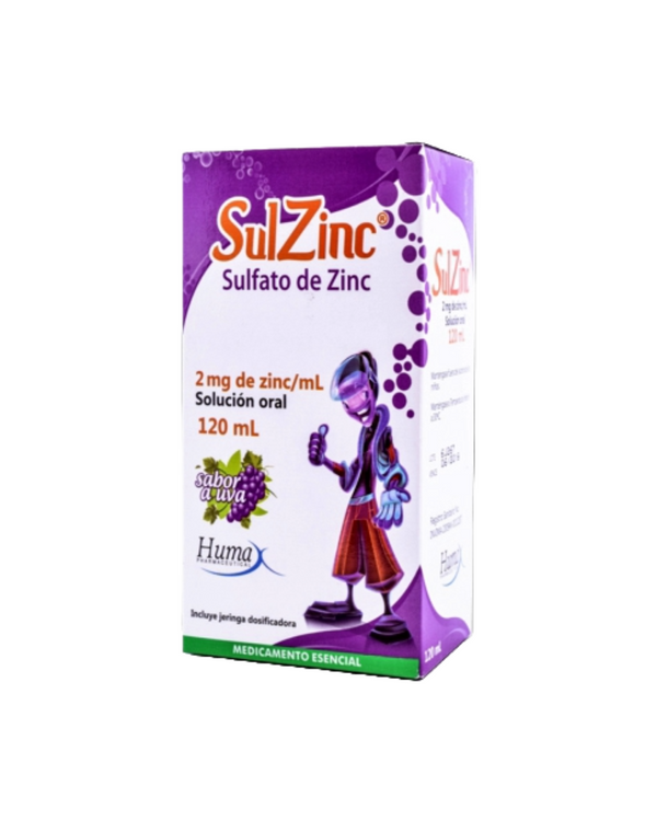 Sulzinc jarabe x 120 ml