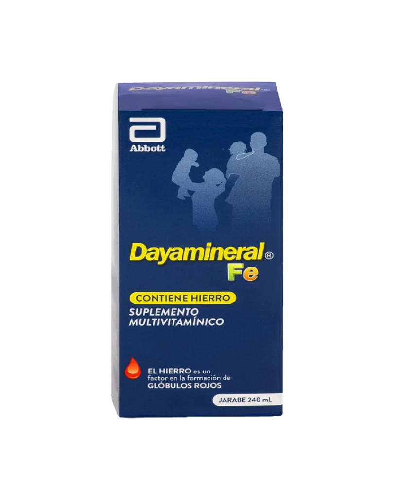 Dayamineral Fe Complemento Multivitamínico Jarabe Frasco X 240 mL