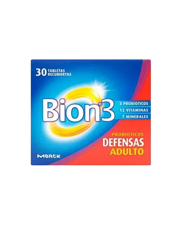 Bion3 Con Vitaminas Y Minerales X 30 Tabletas