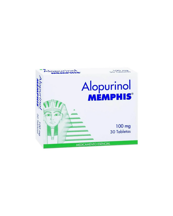 ALOPURINOL MEMPHIS TABLETAS 100 MG