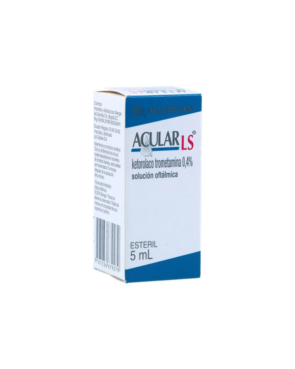Acular LS Solución Oftálmica 0,04% Frasco X 5mL