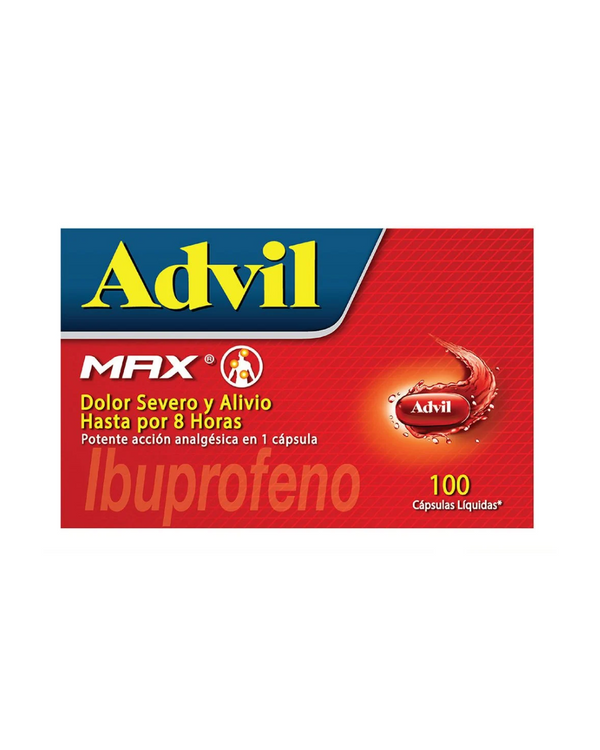Advil Max 400Mg Cápsulas Blandas X 1 Blister