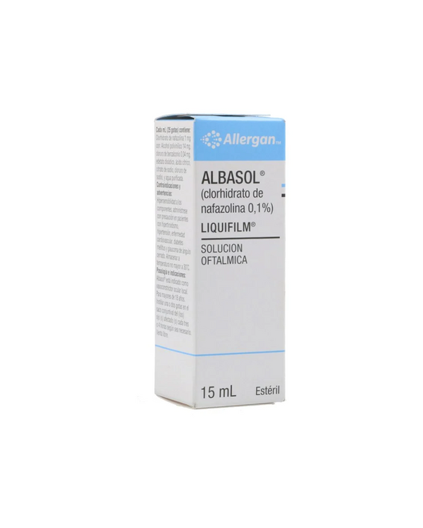 Albasol Liquifilm Solución Oftalmica Frasco X 15 mL