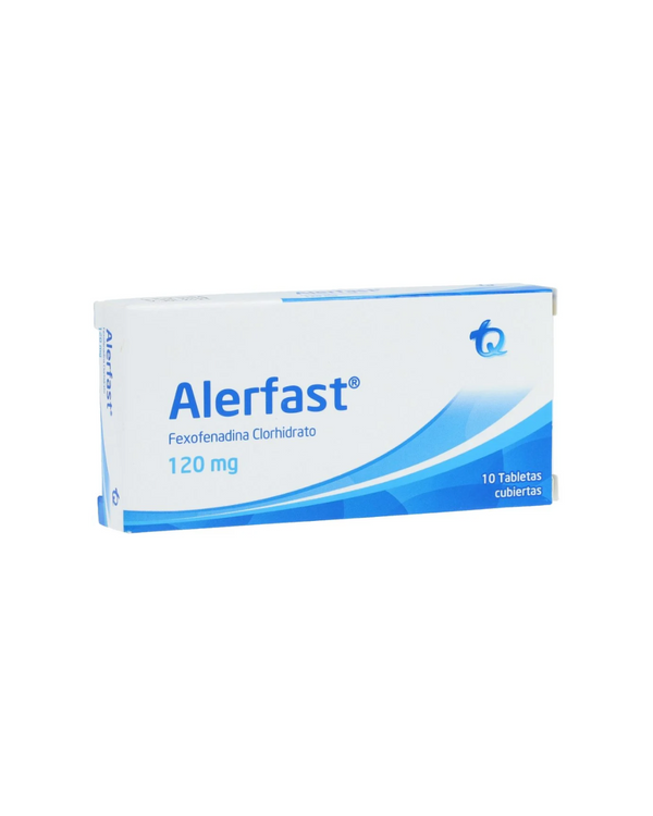 Alerfast 120Mg Caja X 10 Tabletas Recubiertas