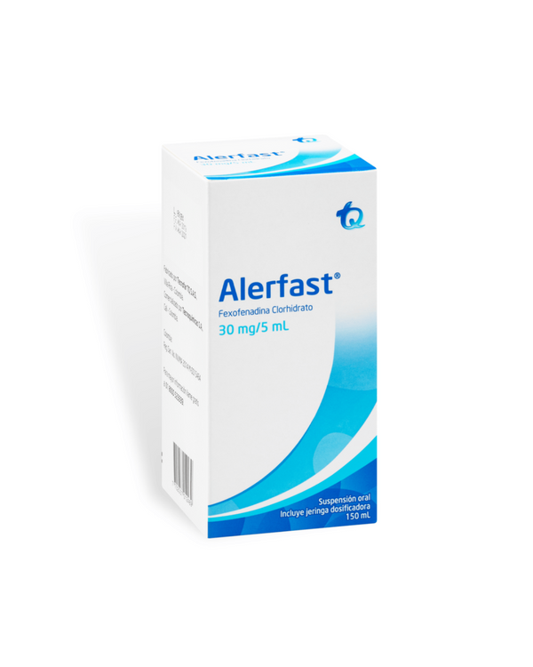 Alerfast Suspensión Oral 30Mg/5mL(0.6%) Frasco X 150 mL