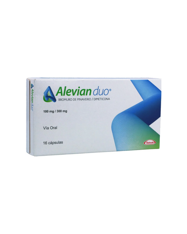 Alevian Duo (300+100)Mg Caja X 16 Cápsulas
