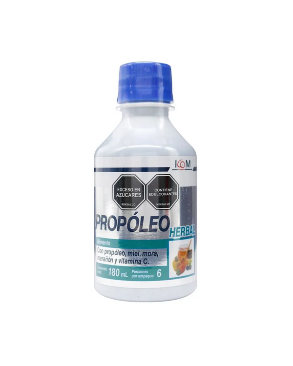 Alimento Icom Propóleo Herbal Frasco x 180 mL