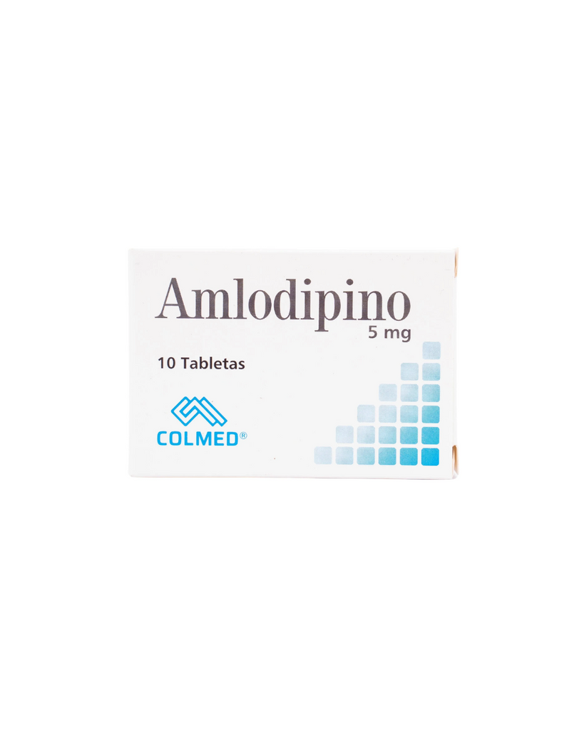 Amlodipino 5 Mg X 10 Tabletas