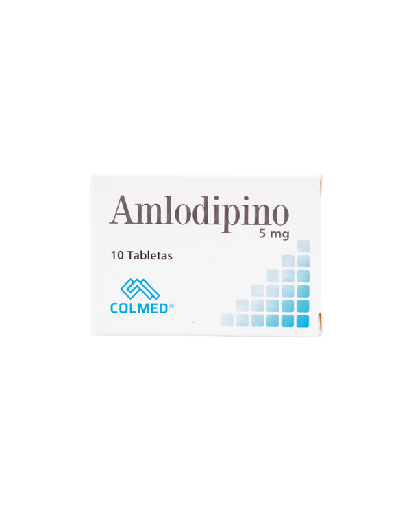 Amlodipino 5 Mg X 10 Tabletas