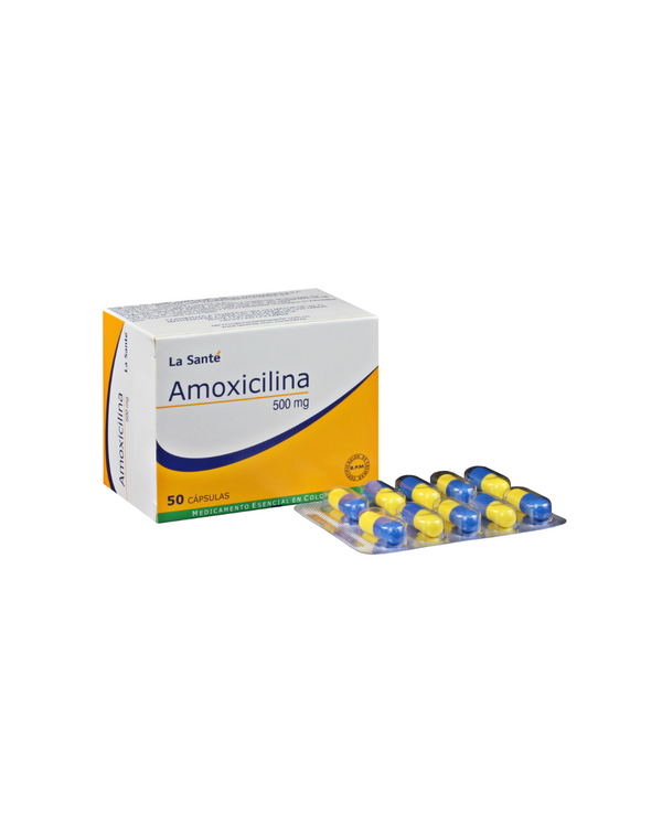 Amoxicilina 500 mg / 50 capsulas (La Sante)