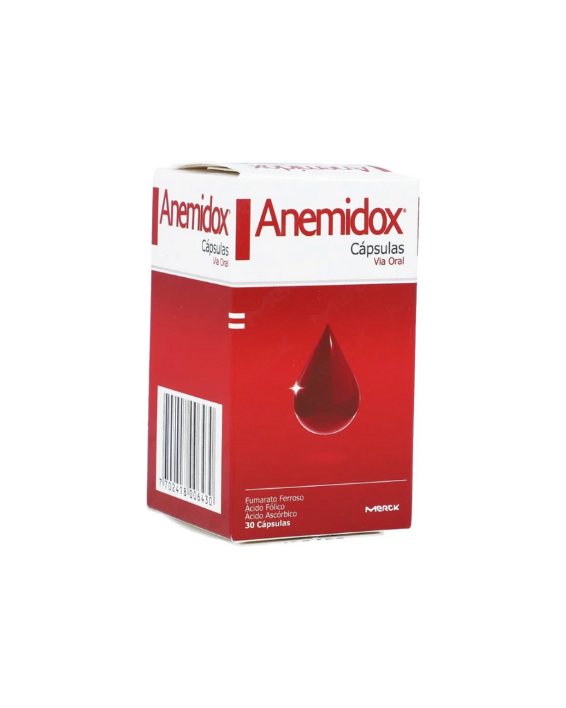 Anemidox (100+1+330)Mg Cápsula Frasco X 30