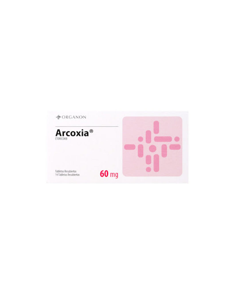 Arcoxia/ Etoricoxib 60 Mg  Caja X 14 Tabletas
