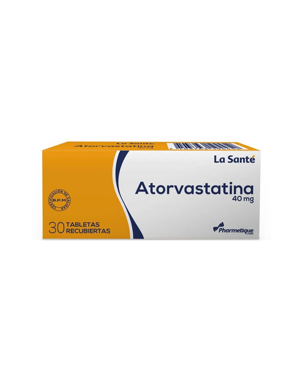 Atorvastatina La Sante 40Mg X 30 Tabletas