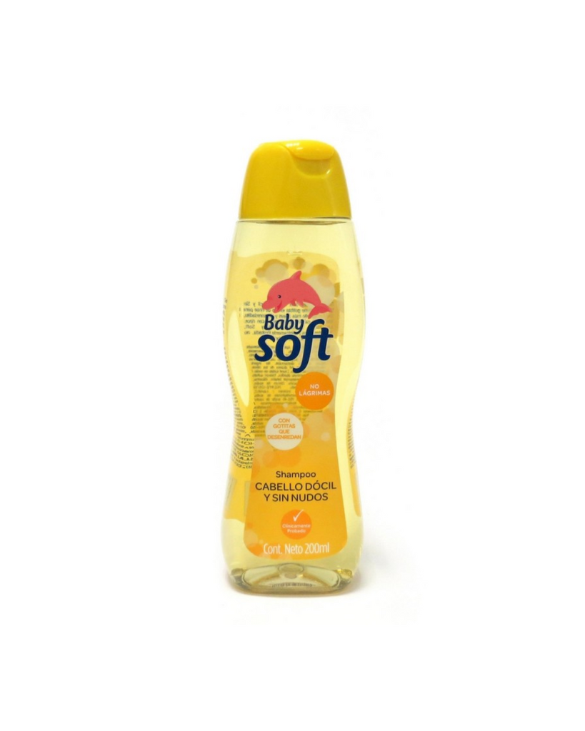 Shampoo Baby Soft Amarilllo 200ml Bebe