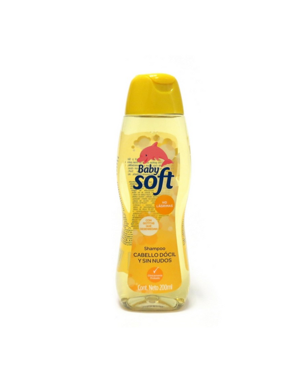 Shampoo Baby Soft Amarilllo 200ml Bebe