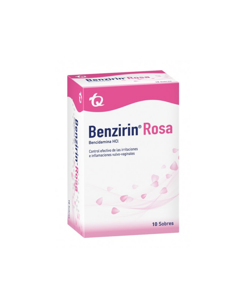 Benzirin Rosa Caja Con 10 Sobres
