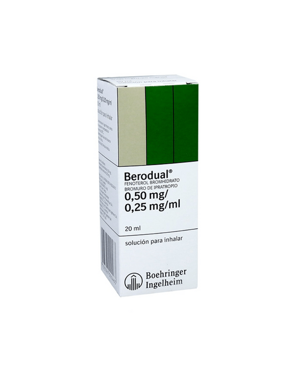 Berodual 0,50Mg/0,25Mg X 20Ml Solucion Para Inhalar