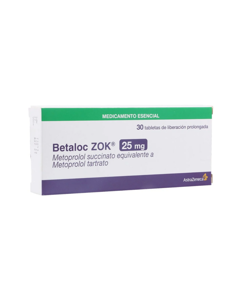 Betaloc Zok 25Mg Caja X 30 Tabletas