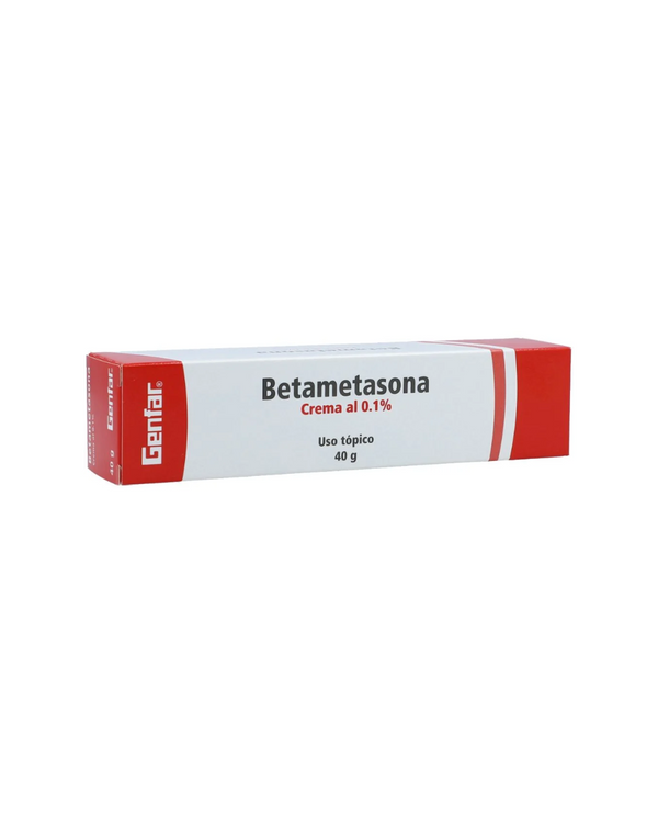 Betametasona Crema 0.1% Tubo X 40 Gr