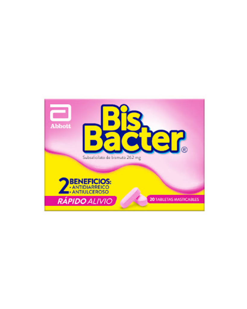 Bis Bacter Subsalicilato Bismuto 262 Mg
