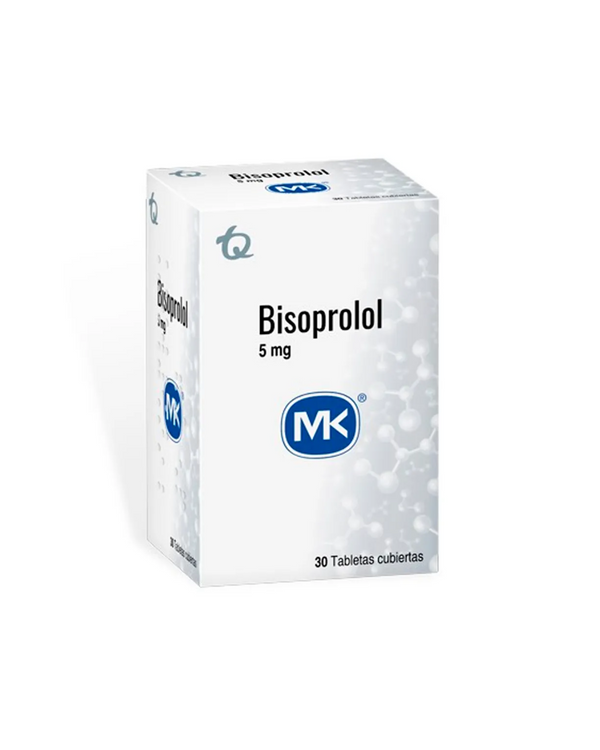 Bisoprolol MK 5mg x30 tabletas