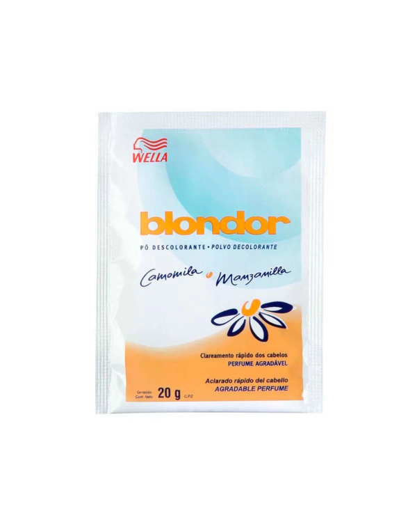 Blondor Polvo Decolorante de Manzanilla Wella