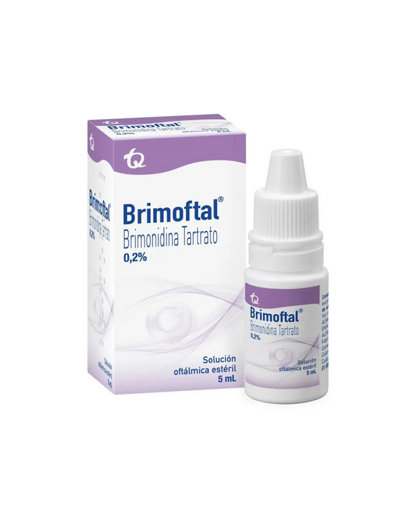 Brimoftal (Brimonidina) 0.2% Solucion Oftalmica X 5Ml.Mk (MK)