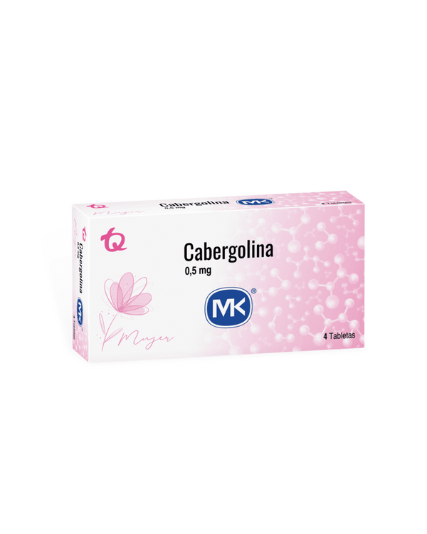CABERGOLINA 0.5 MG (MK)
