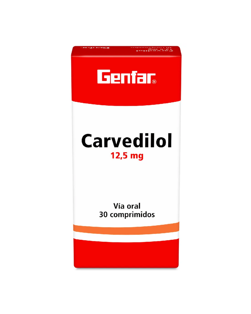 CARVEDILOL 12.5 MG (GENFAR)