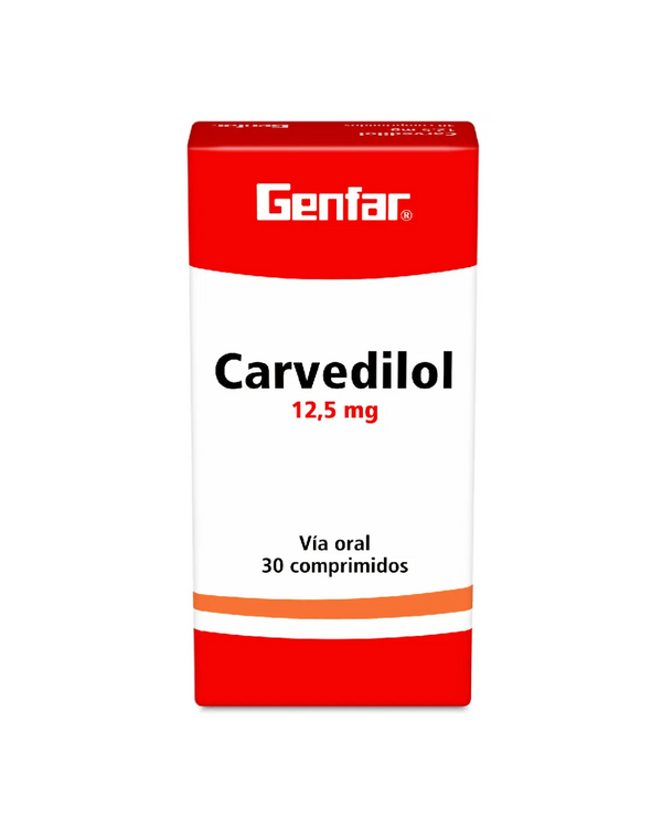 CARVEDILOL 12.5 MG (GENFAR)