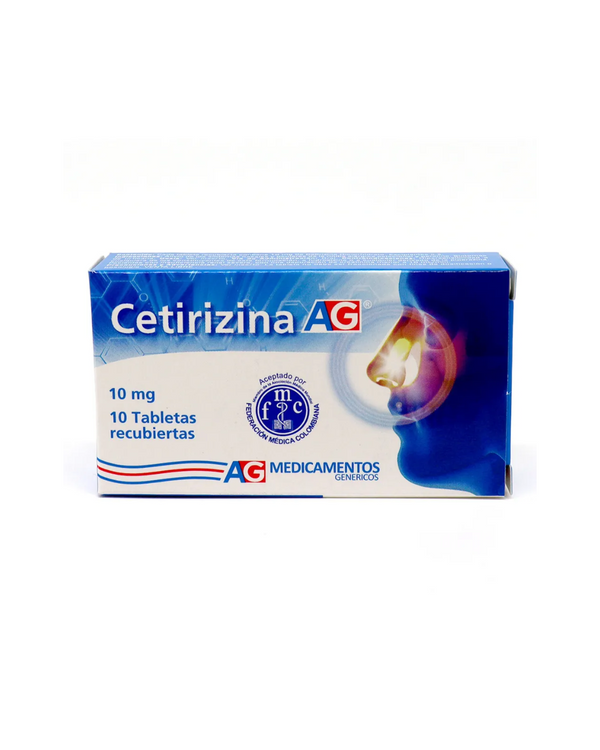 CETIRIZINA 10 MG (AG)