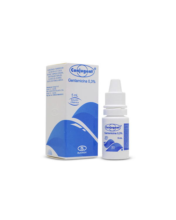 CONJUGENT oftálmica 0.3% FCO X 5 ML