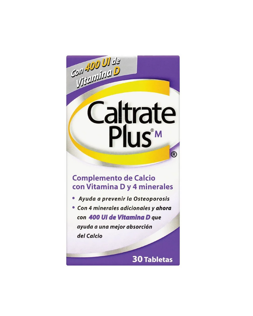 Caltrate Plus 400Ui X 30 Tabletas