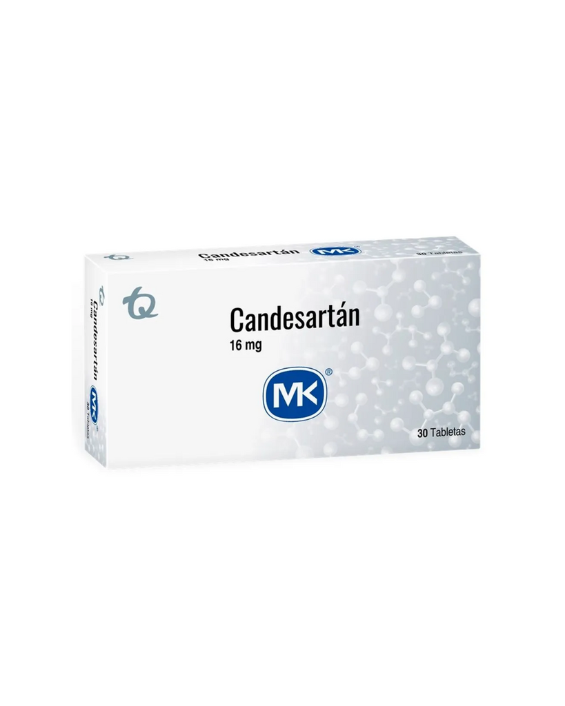 Candesartan Mk 16Mg Caja X 30 Tabletas