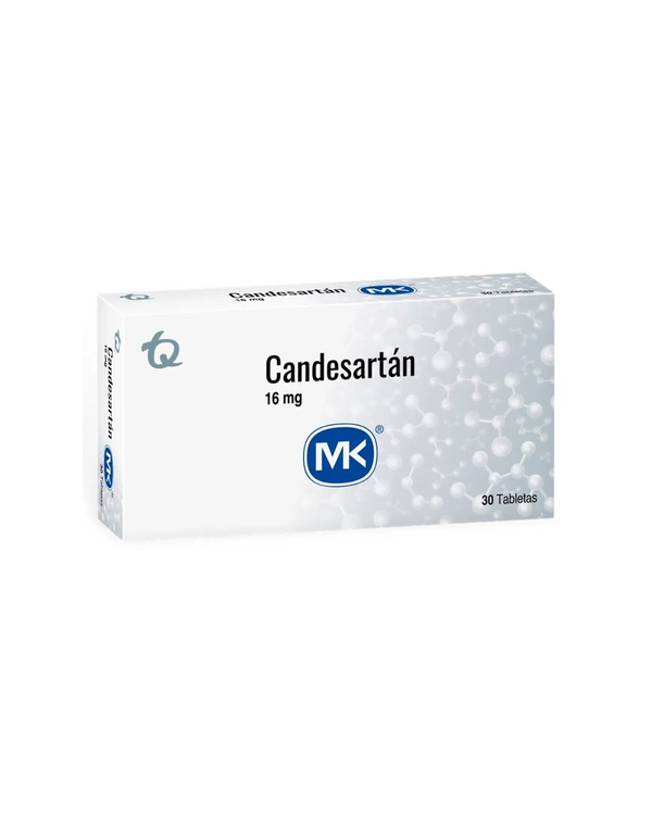 Candesartan Mk 16Mg Caja X 30 Tabletas