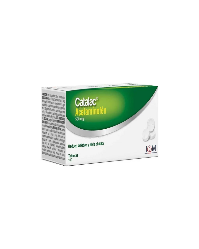 Catalac 500 Mg Icom Caja X 100 Tabletas