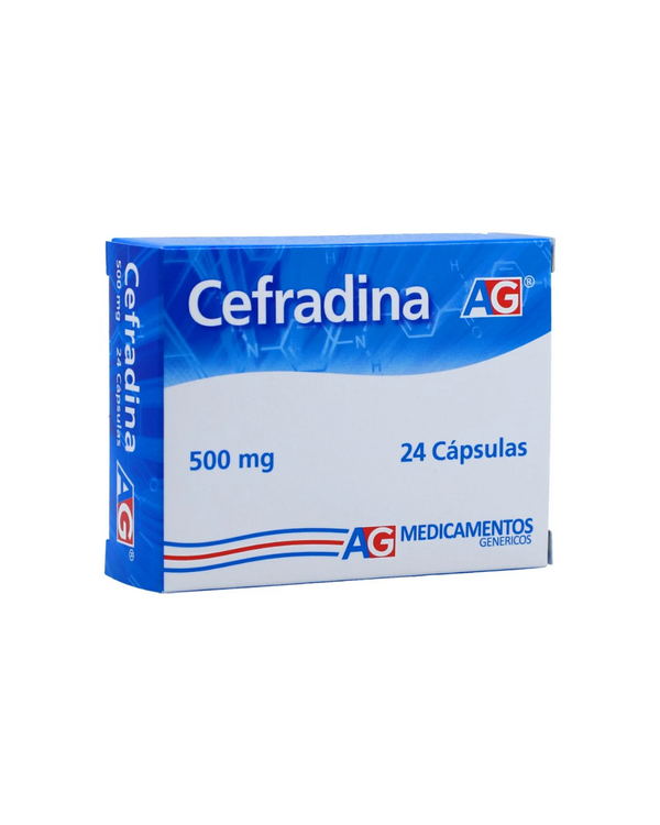 Cefradina AG 500Mg Caja X 24 Cápsulas