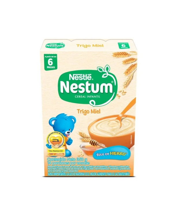 Cereal infantil NESTUM® Trigo Miel x 350g