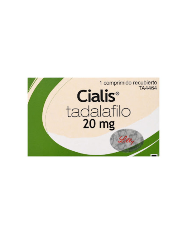 Cialis Tadalafilo 20 Mg Lilly Caja X 1 Comprimido